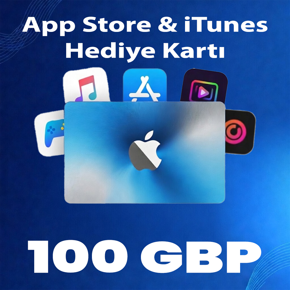 100 GBP App Store & iTunes Hediye Kartı
