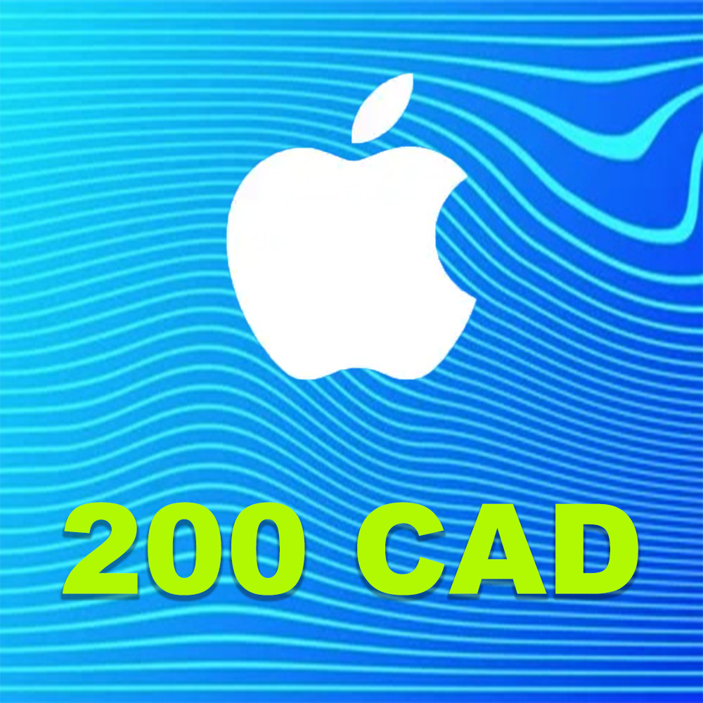 200 CAD App Store & iTunes Hediye Kartı