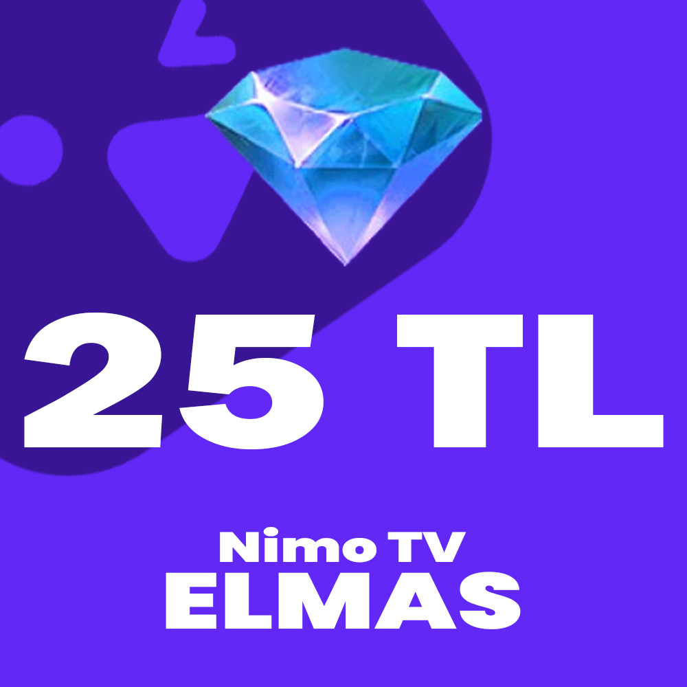 25 TL Nimo TV Elmas