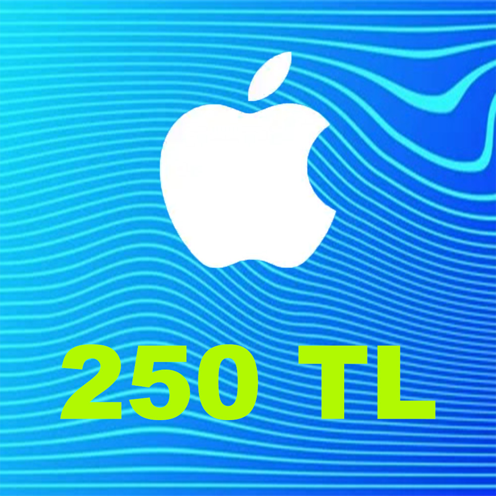 250 TL App Store & iTunes Hediye Kartı