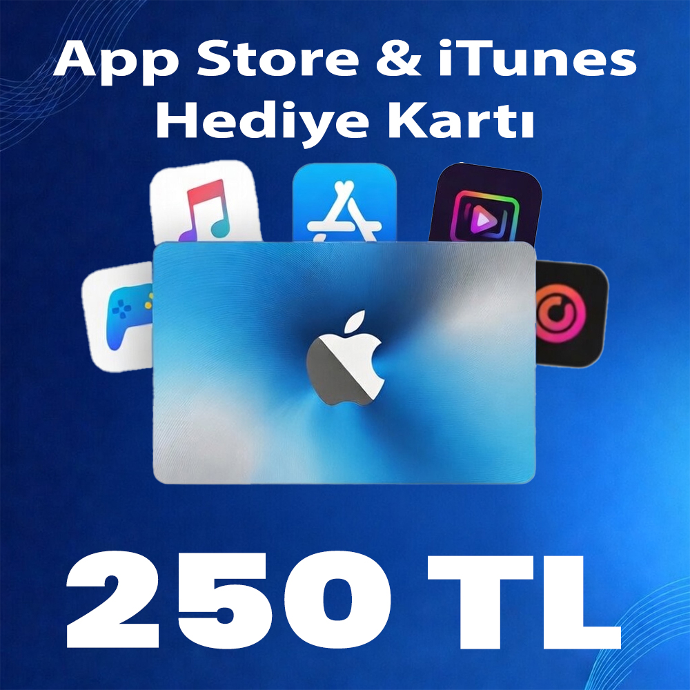 250 TL App Store & iTunes Hediye Kartı