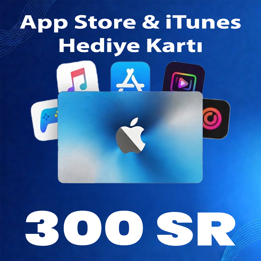 300 SR App Store & iTunes Hediye Kartı
