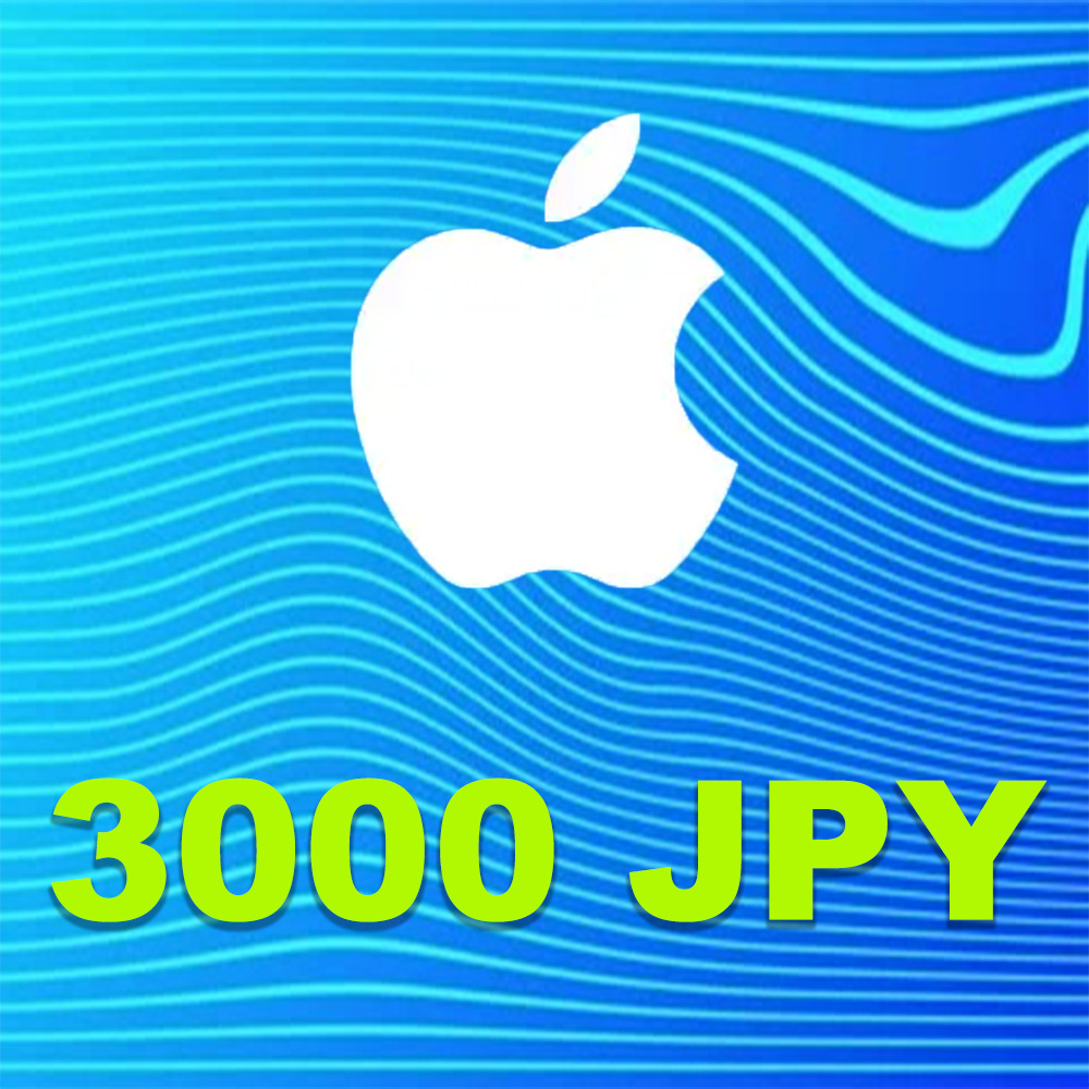 3000 JPY App Store & iTunes Hediye Kartı