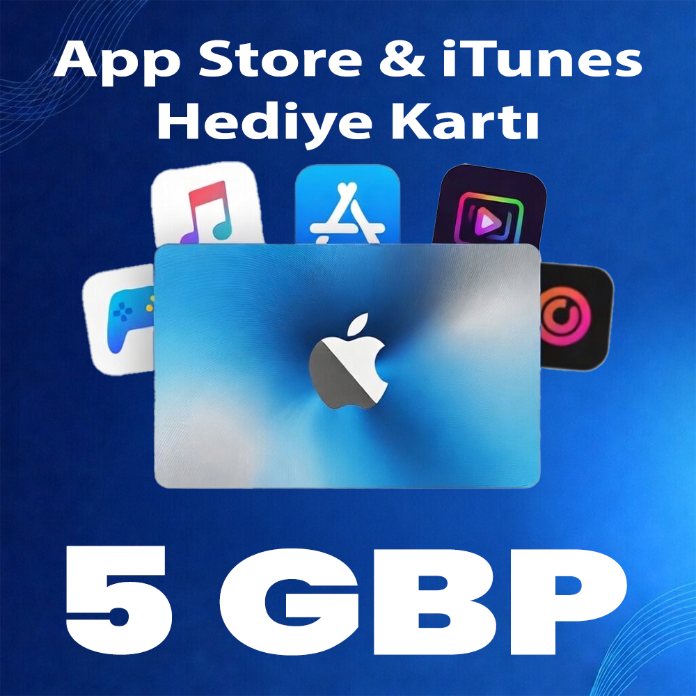 5 GBP App Store & iTunes Hediye Kartı