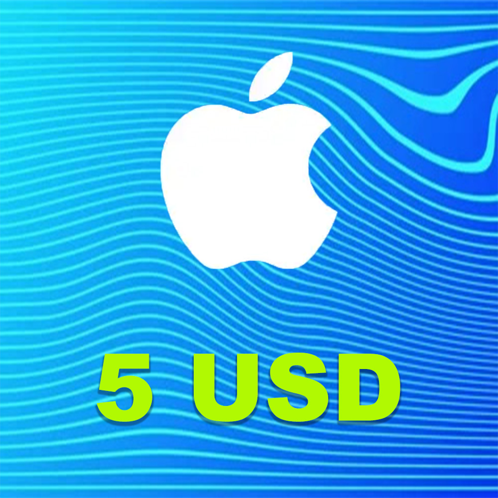 5 USD App Store & iTunes Hediye Kartı