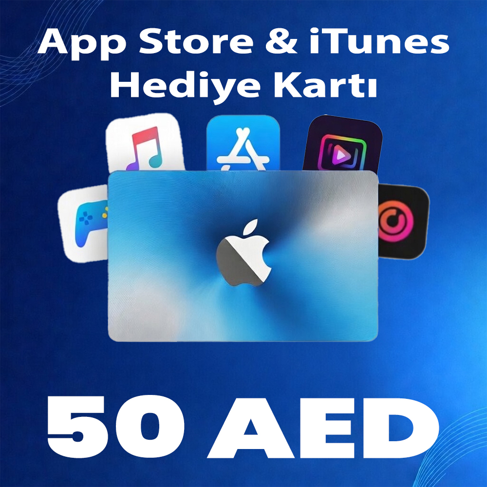 50 AED App Store & iTunes Hediye Kartı