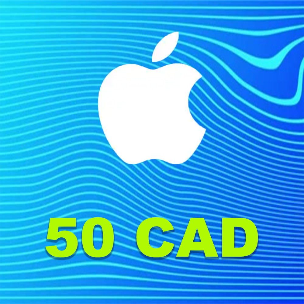 App Store & iTunes Gift Card 50 CAD