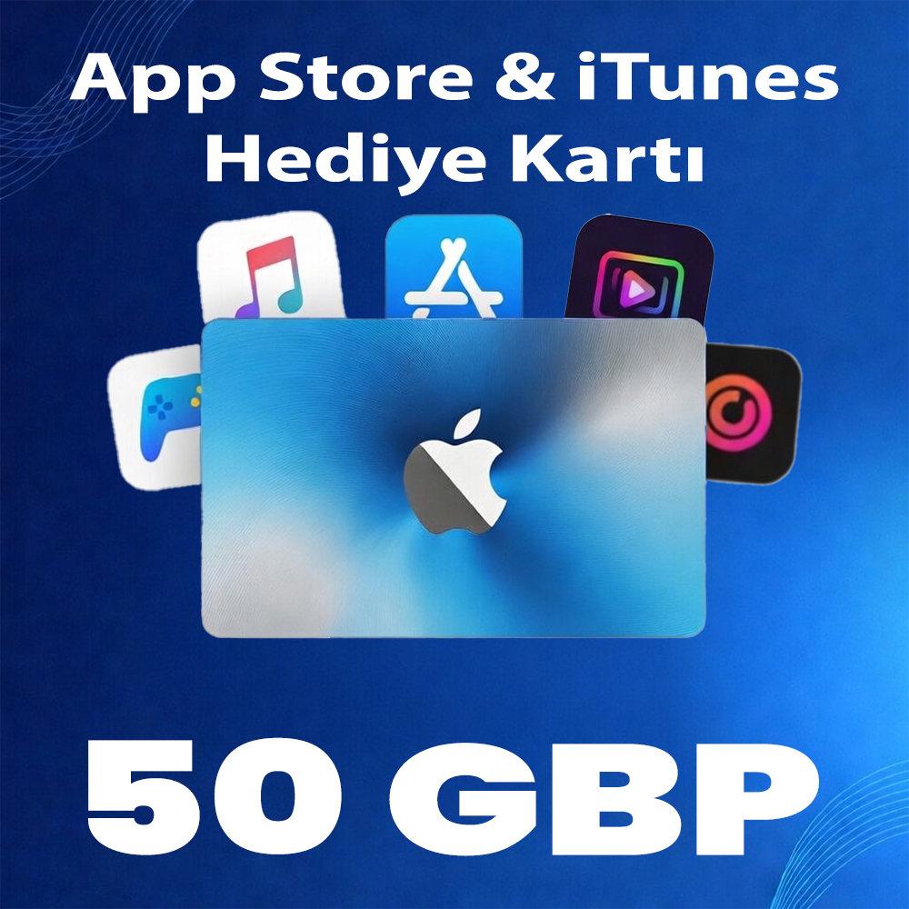 50 GBP App Store & iTunes Hediye Kartı