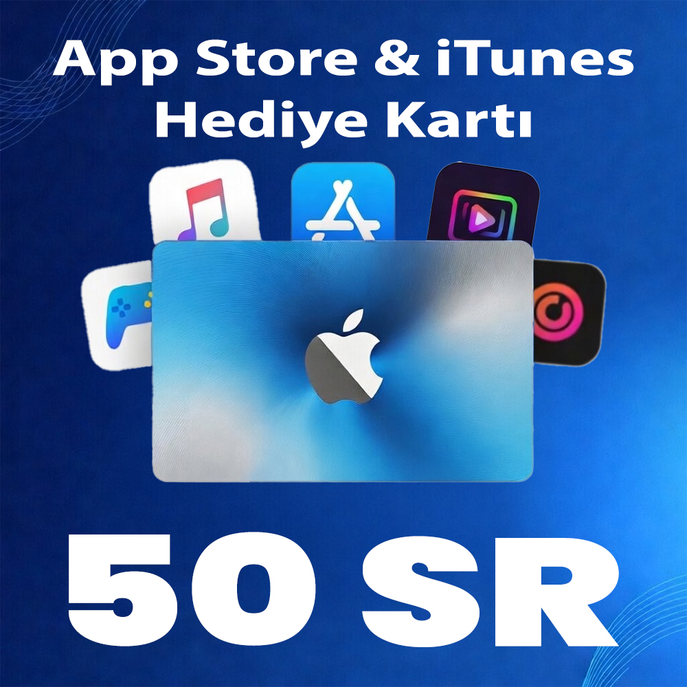 50 SR App Store & iTunes Hediye Kartı