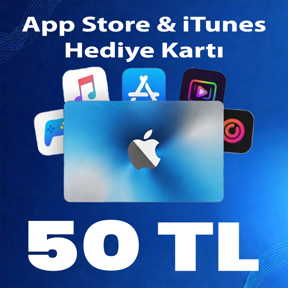 50 TL App Store & iTunes Hediye Kartı