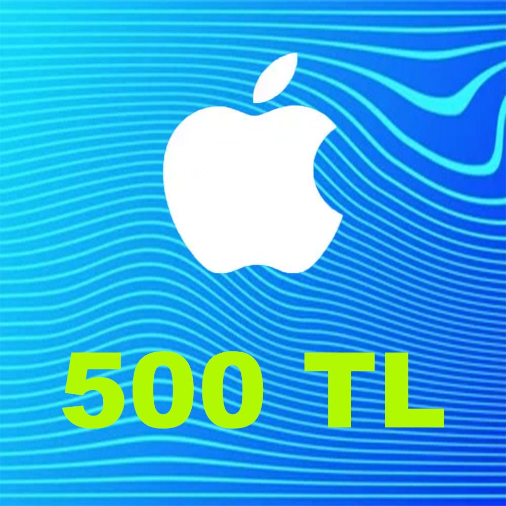 500 TL App Store & iTunes Hediye Kartı