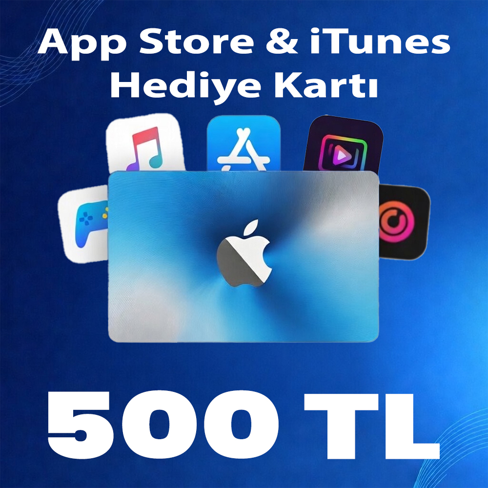 500 TL App Store & iTunes Hediye Kartı