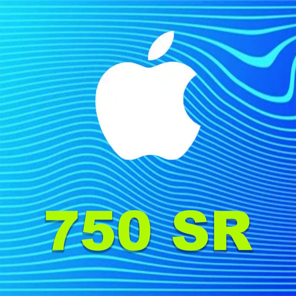 App Store & iTunes Gift Card 750 SR