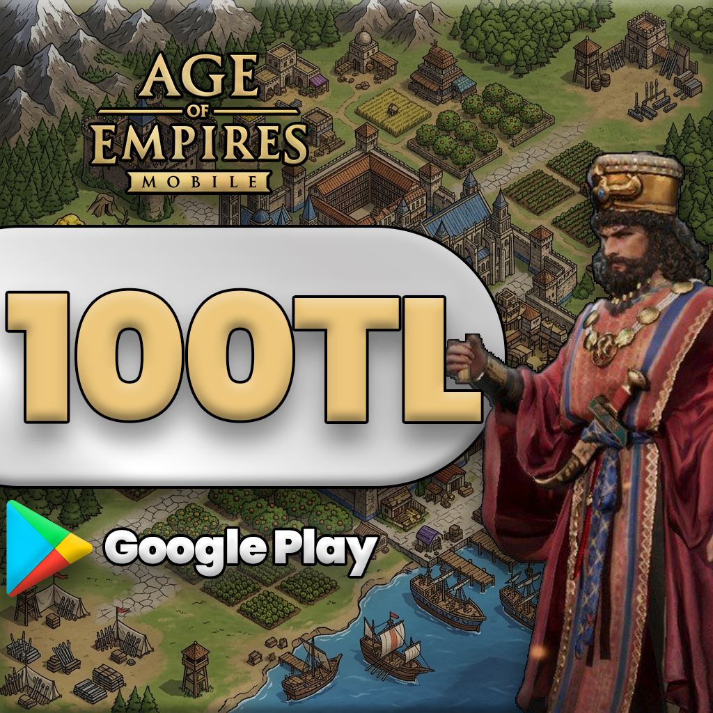 Age of Empires Mobile 100 TL Google Play