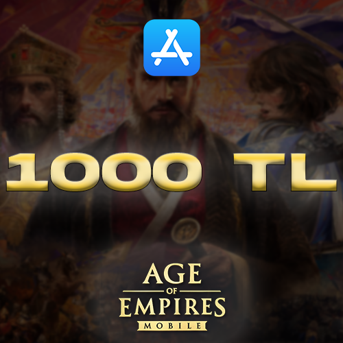 Age of Empires Mobile 1000 TL App Store
