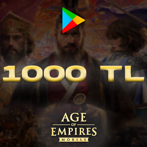 Age of Empires Mobile 1000 TL Google Play