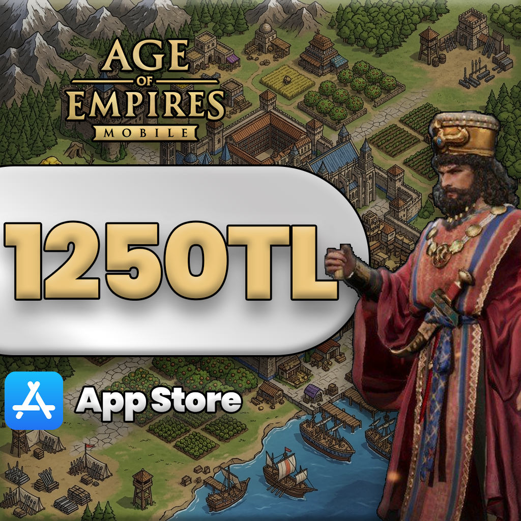 Age of Empires Mobile 1250 TL App Store