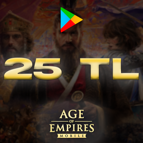 Age of Empires Mobile 25 TL Google Play