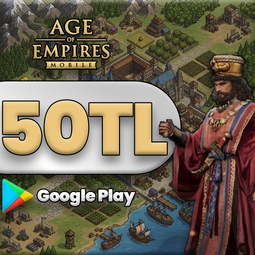 Age of Empires Mobile 50 TL Google Play