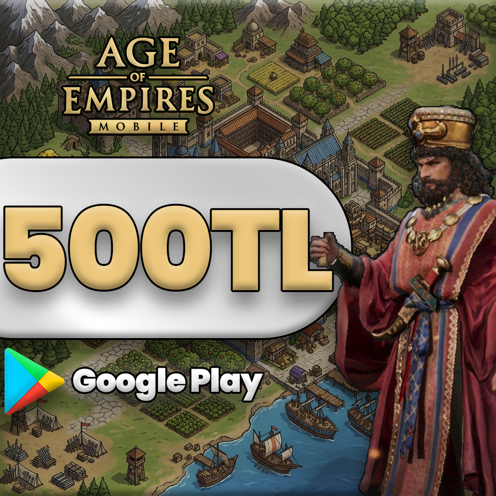 Age of Empires Mobile 500 TL Google Play