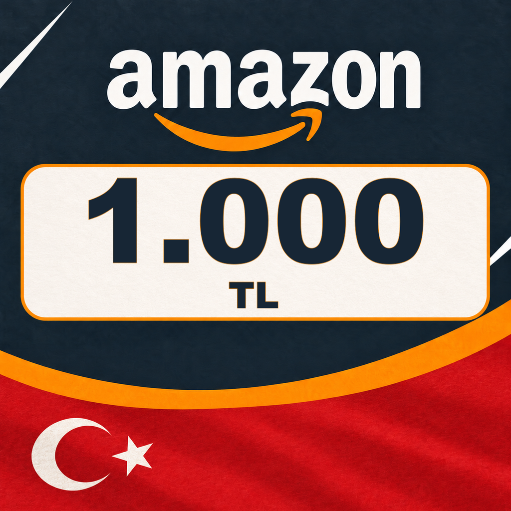 Amazon 1000 TL Hediye Kartı