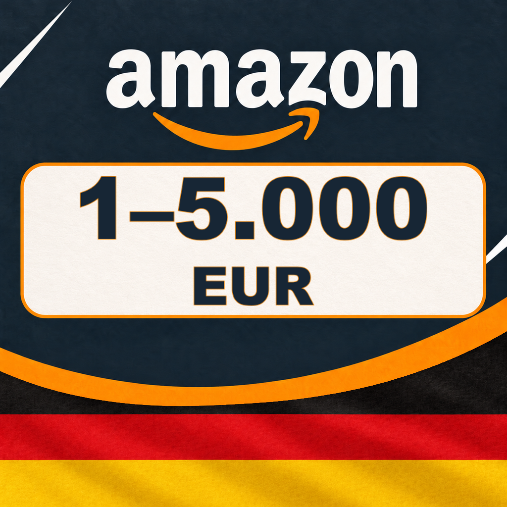 Amazon Almanya 1 - 5000 EUR