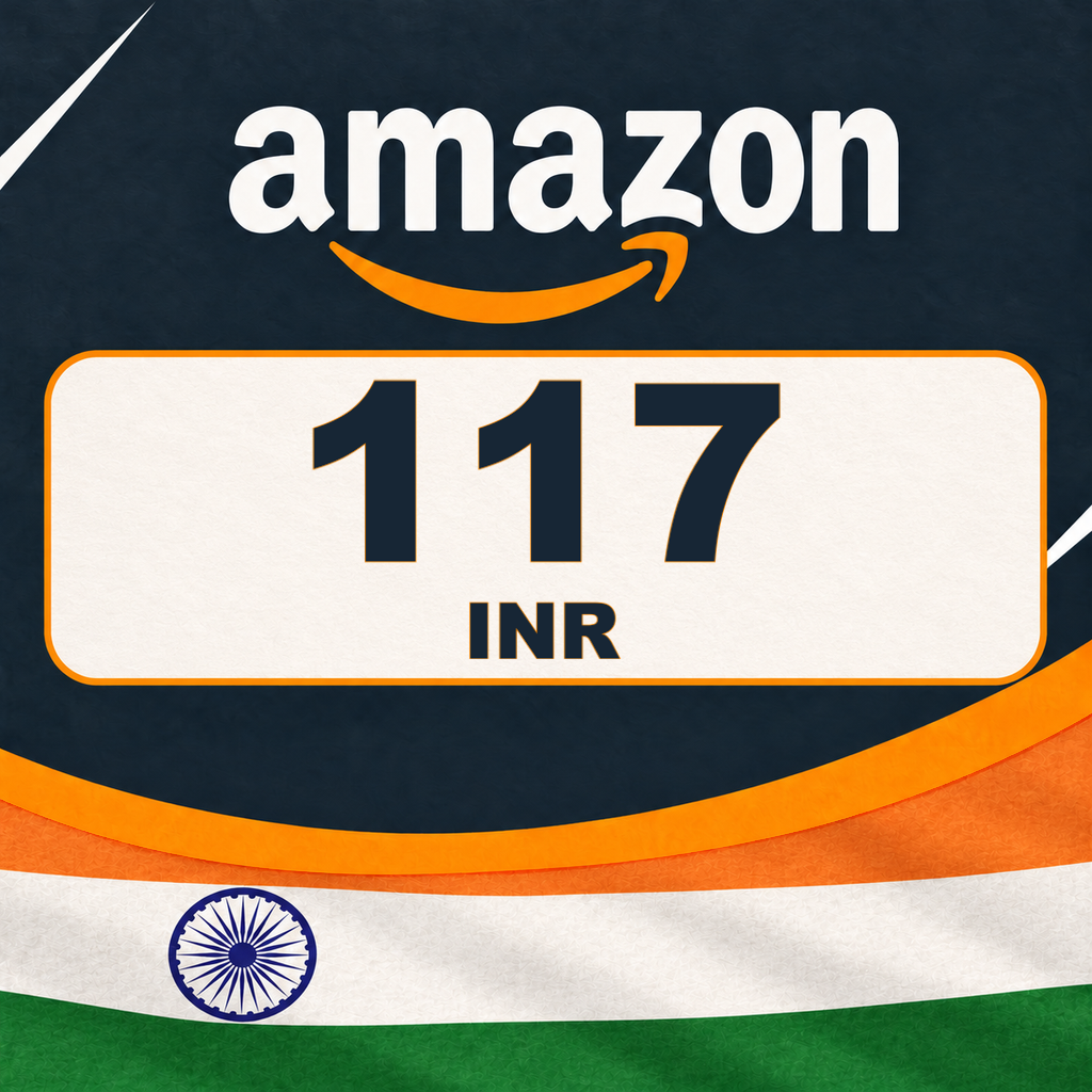 Amazon India 117 INR