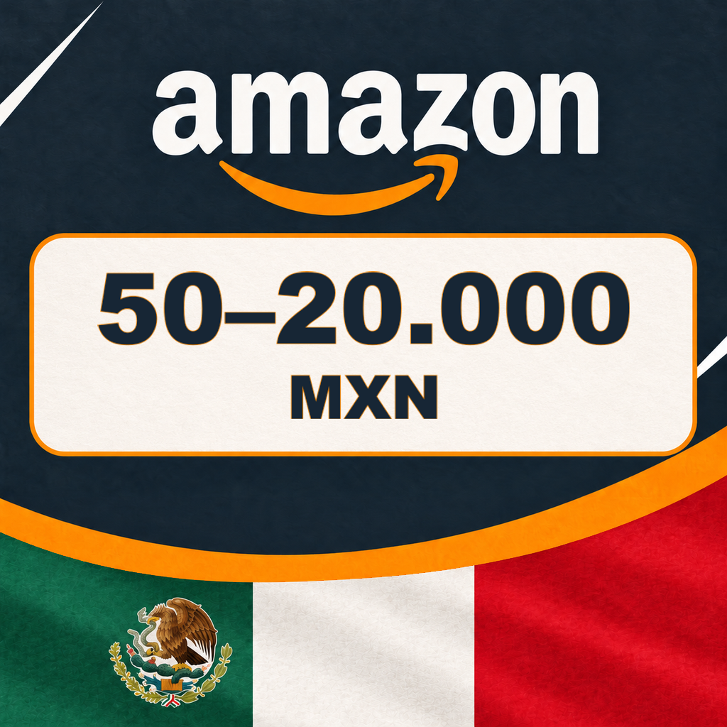 Amazon Meksika 50 - 20000 MXN