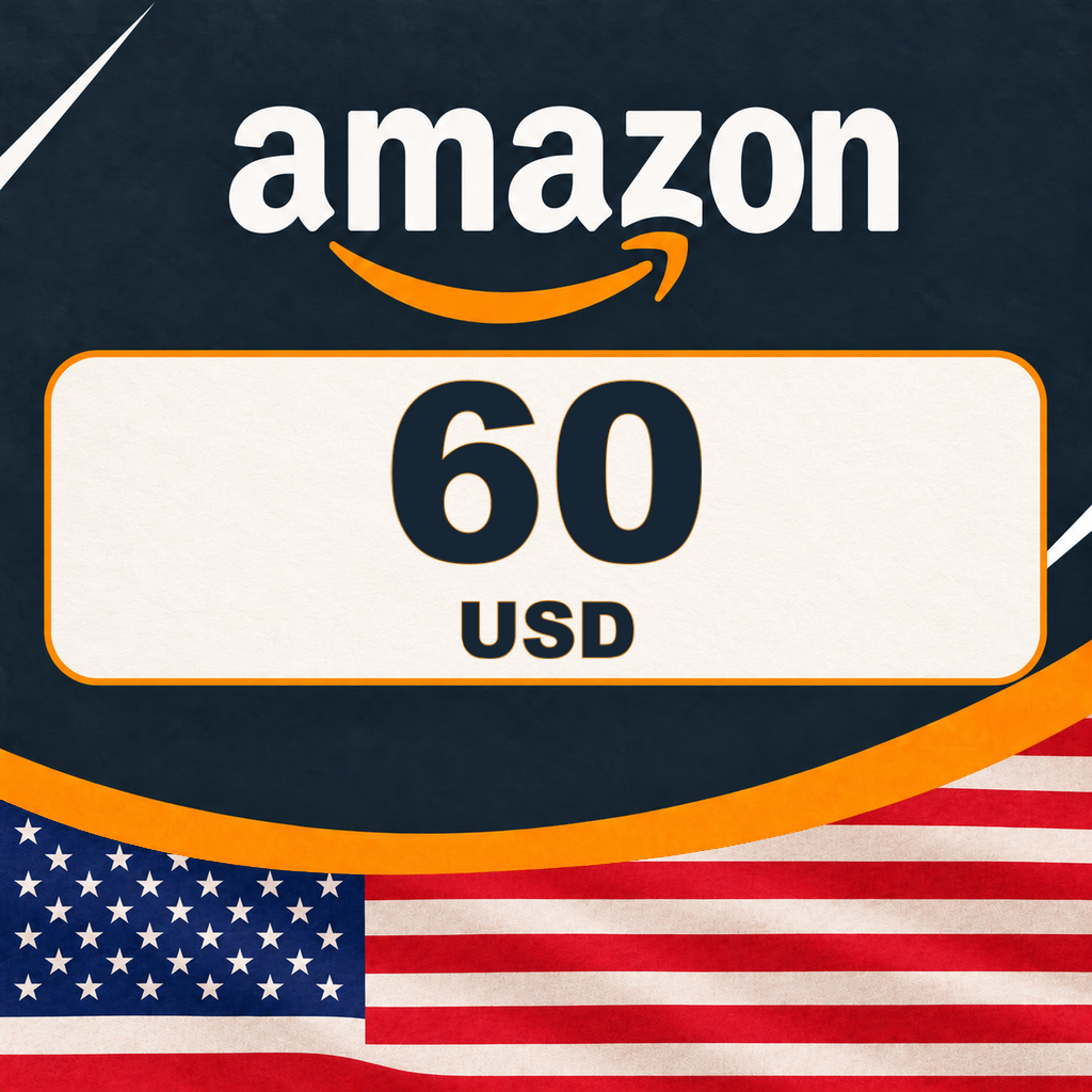 Amazon ABD 60 USD Hediye Kartı