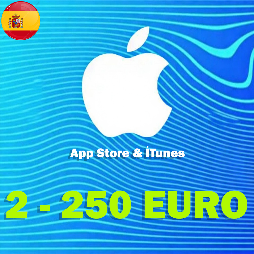 App Store & iTunes Hediye Kartı İspanya (2 - 250 EUR)