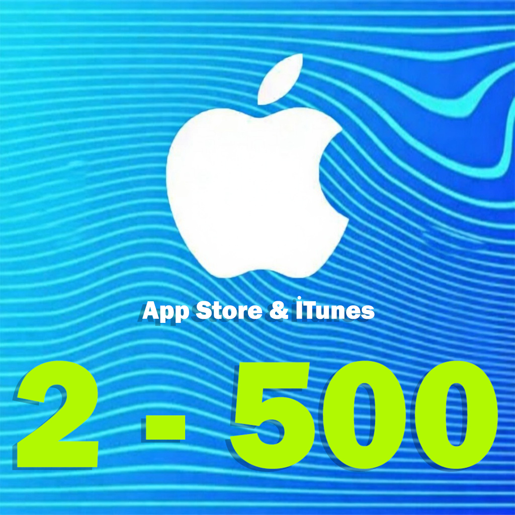 App Store & iTunes Hediye Kartı  (2 - 500 USD)