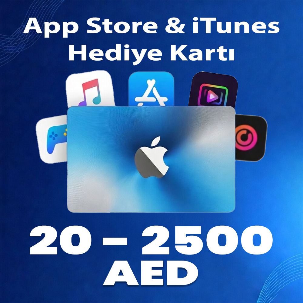 App Store & iTunes Hediye Kartı (50 - 2500 AED)