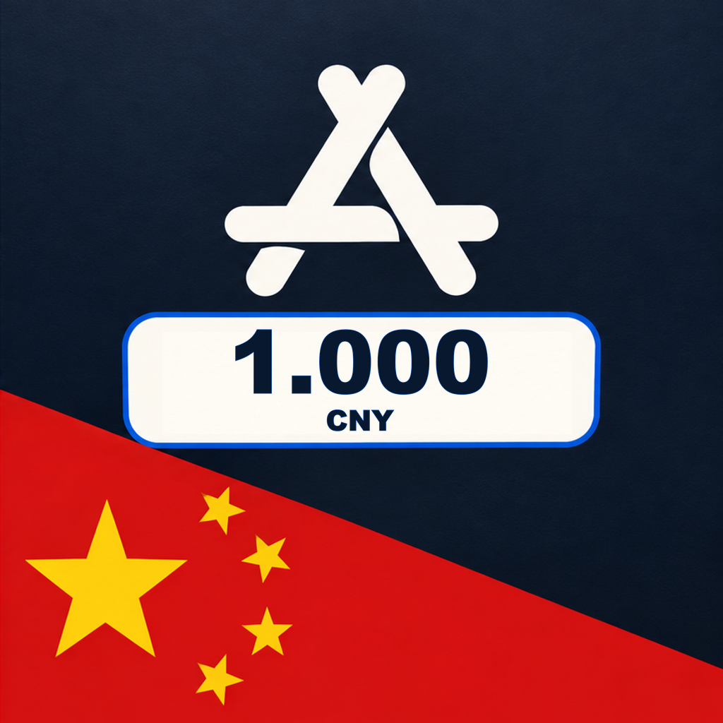 Apple China 1000 CNY Gift Card