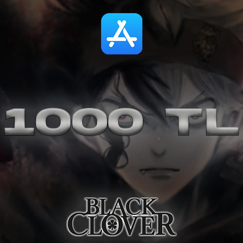 Black Clover 1000 TL App Store