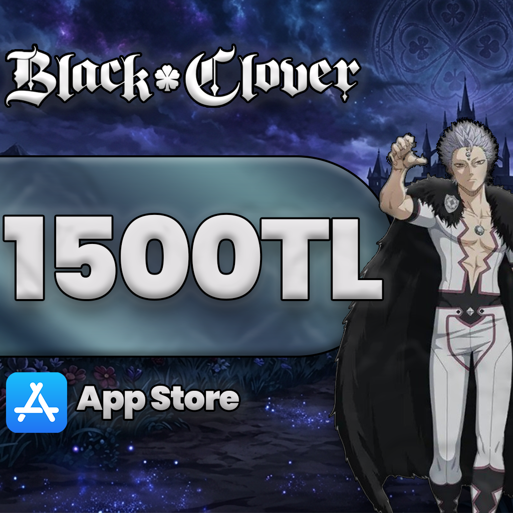 Black Clover 1500 TL App Store