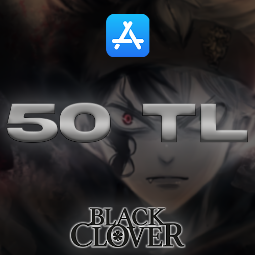 Black Clover 50 TL App Store