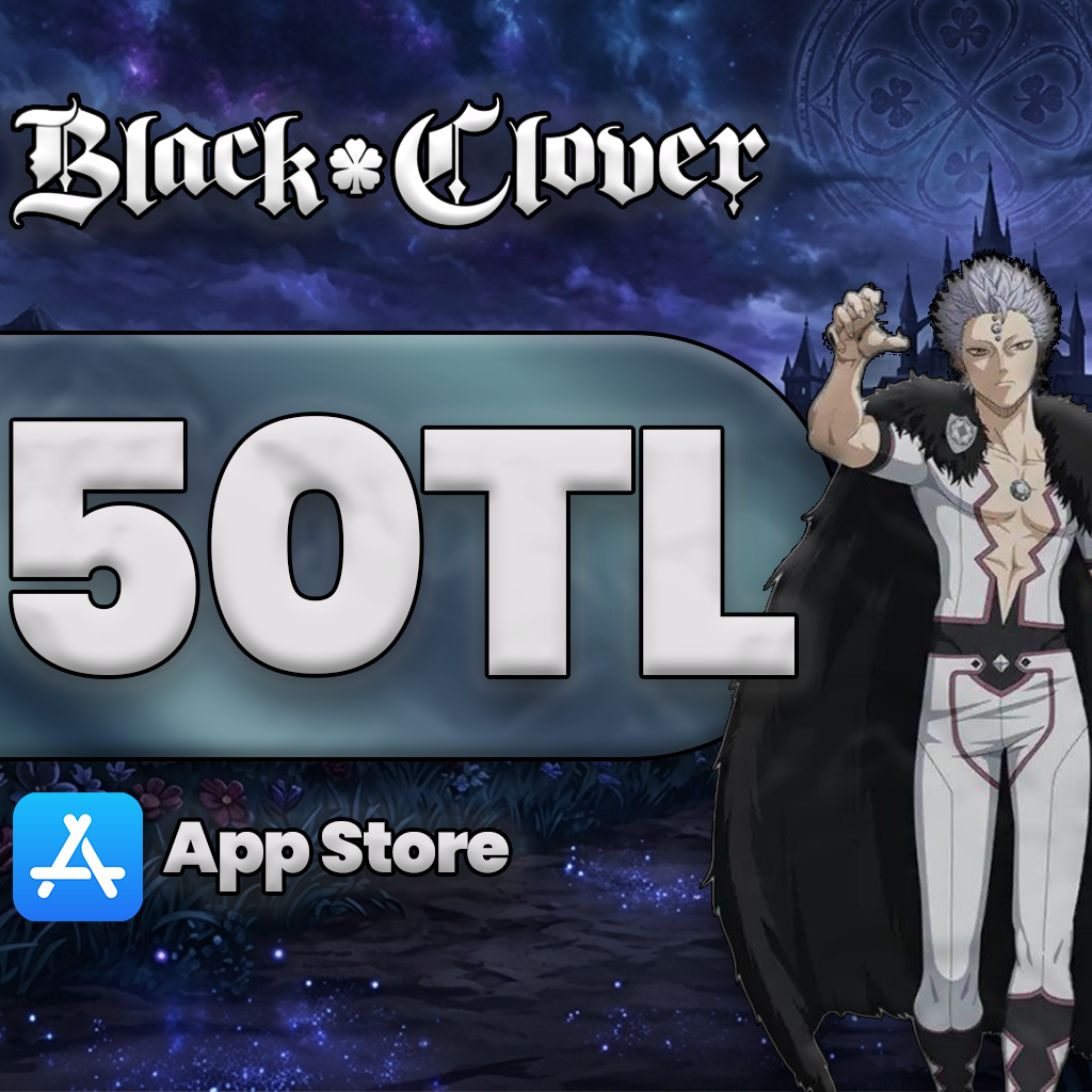 Black Clover 50 TL App Store