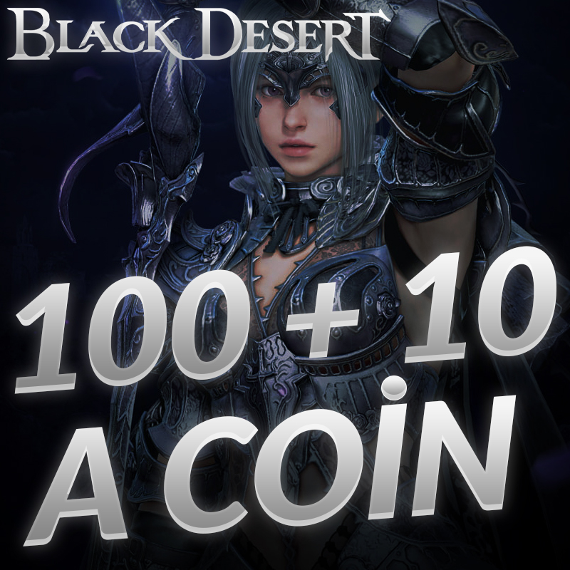 Black Desert 100 + 10 Acoin