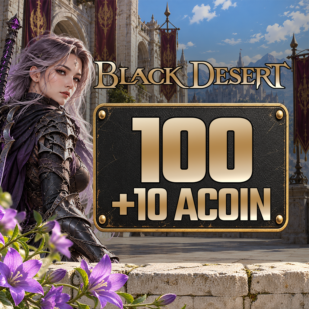 Black Desert 100 + 10 Acoin