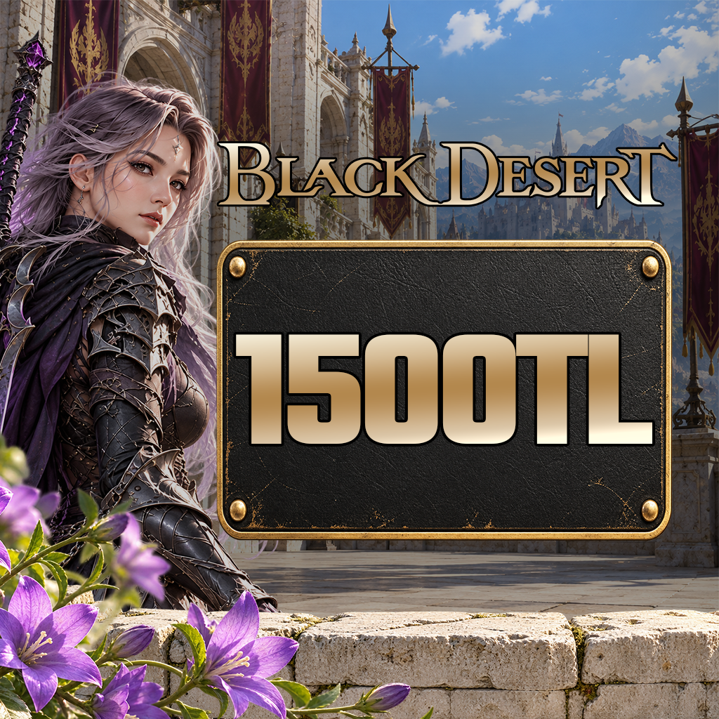 Black Desert 1500 TRY Kredi