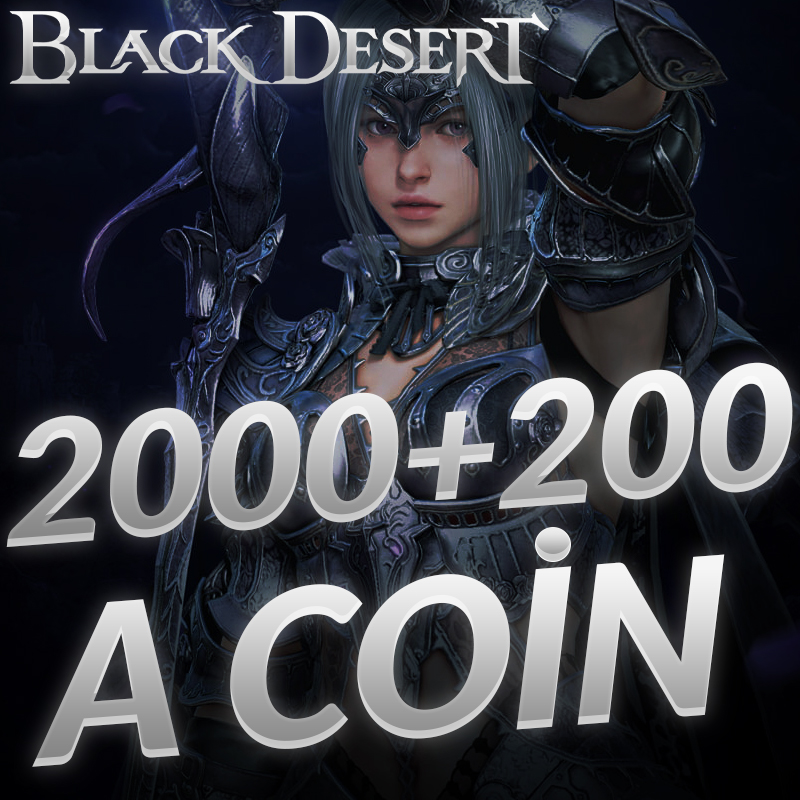 Black Desert 2000 + 200 Acoin