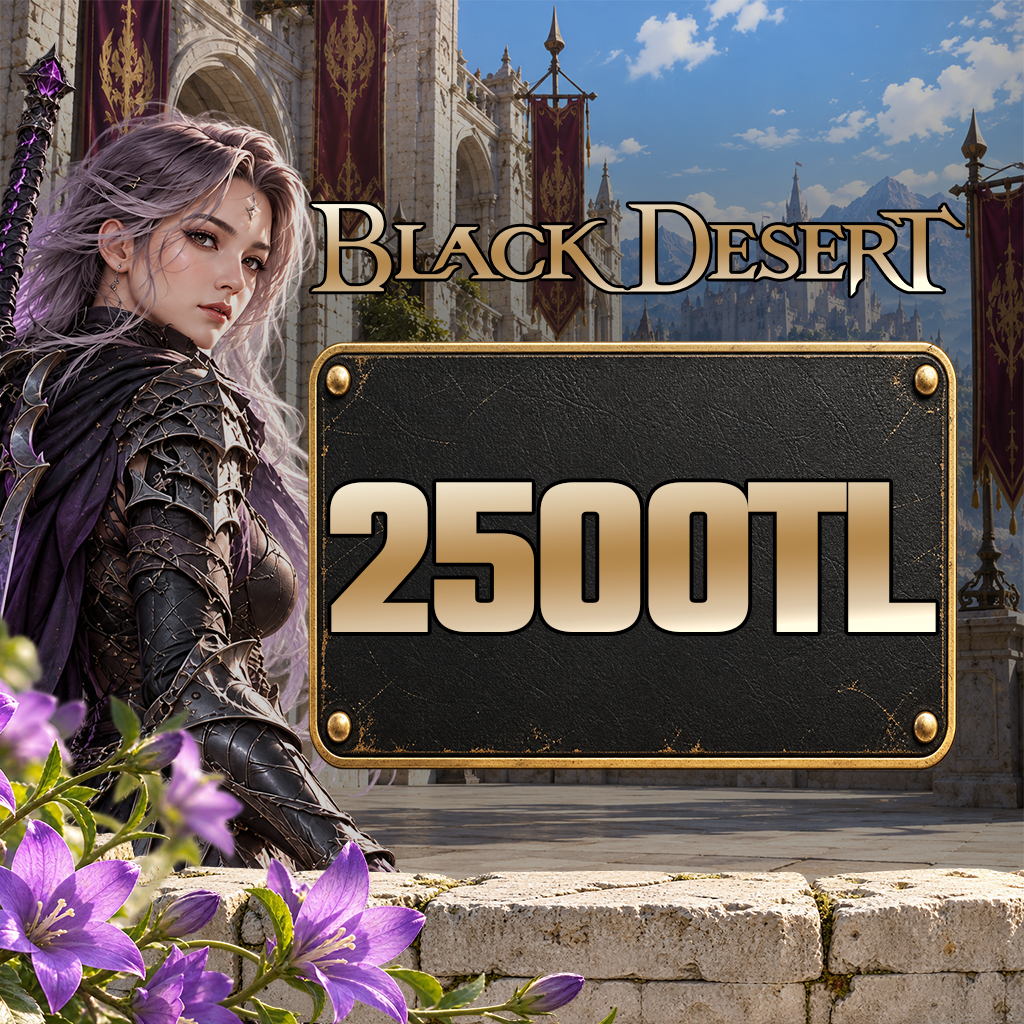 Black Desert 2500 TRY Kredi
