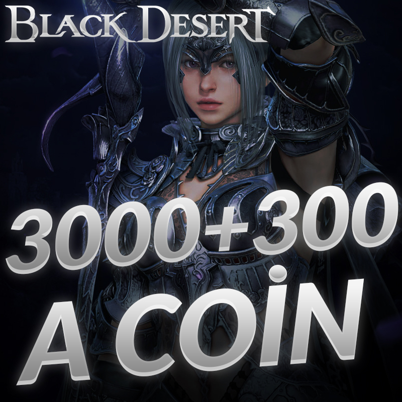Black Desert 3000 + 300 Acoin