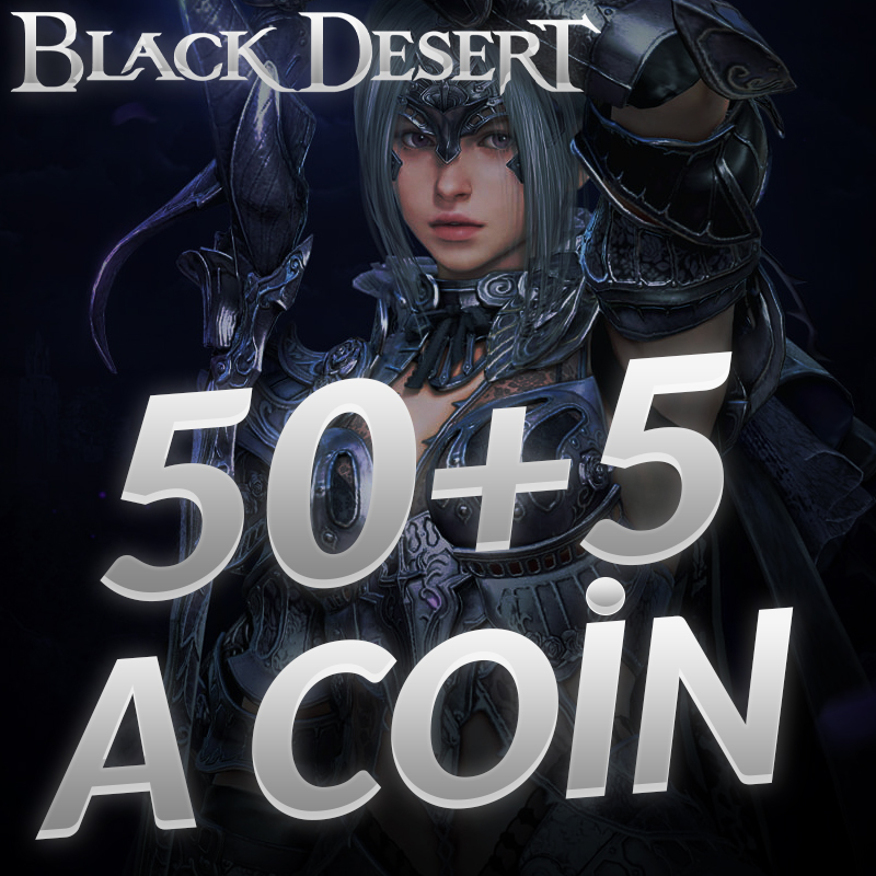 Black Desert 50 + 5 Acoin