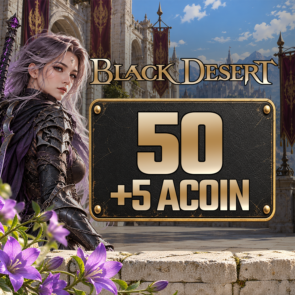 Black Desert 50 + 5 Acoin