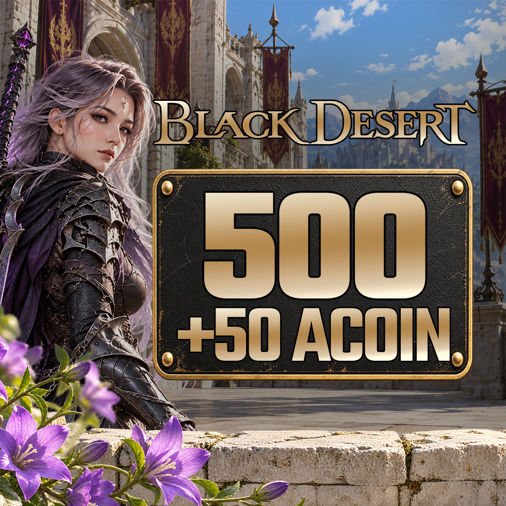 Black Desert 500 + 50 Acoin