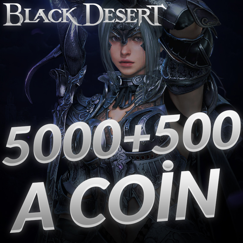 Black Desert 5000 + 500 Acoin