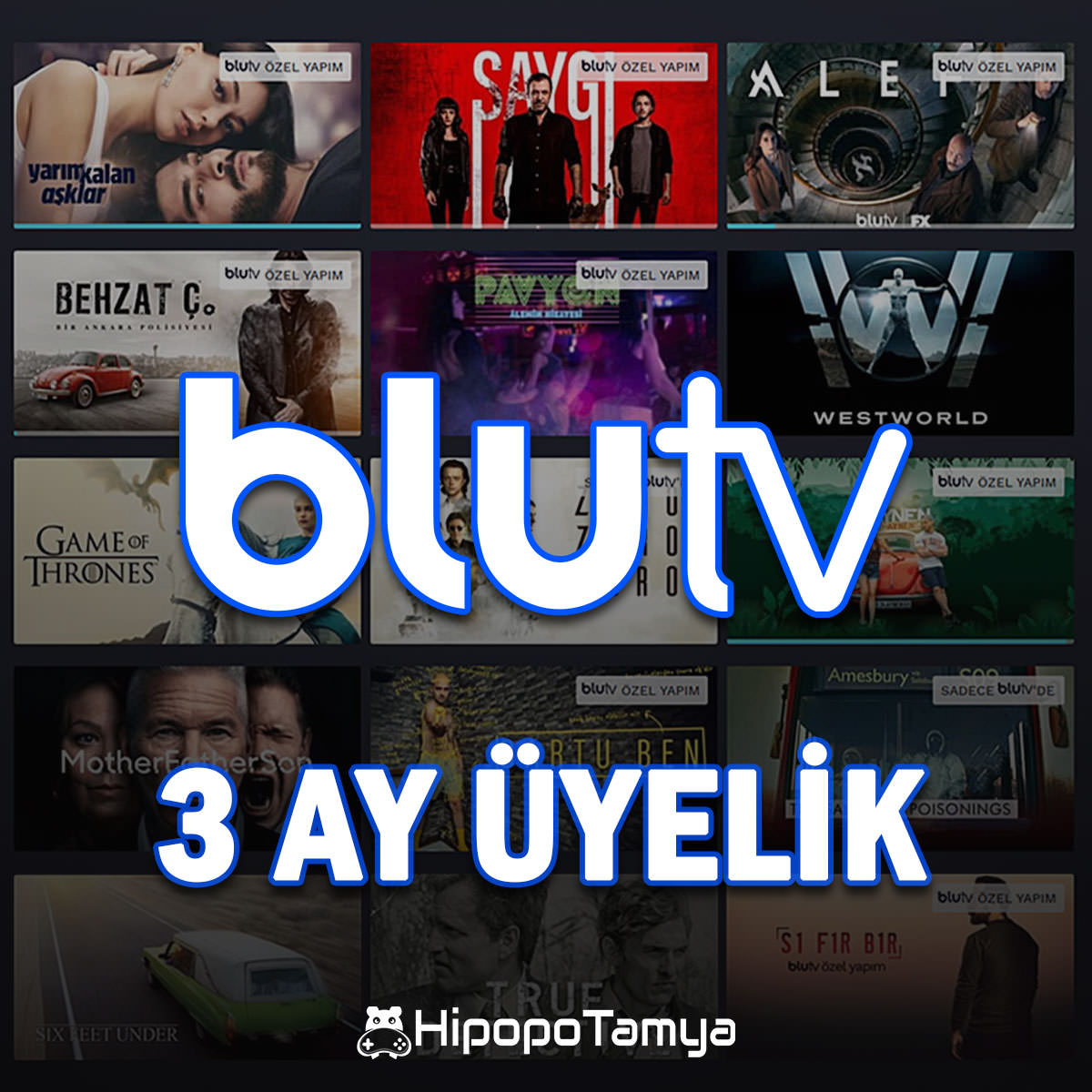 BluTV Üyelik 3 Ay