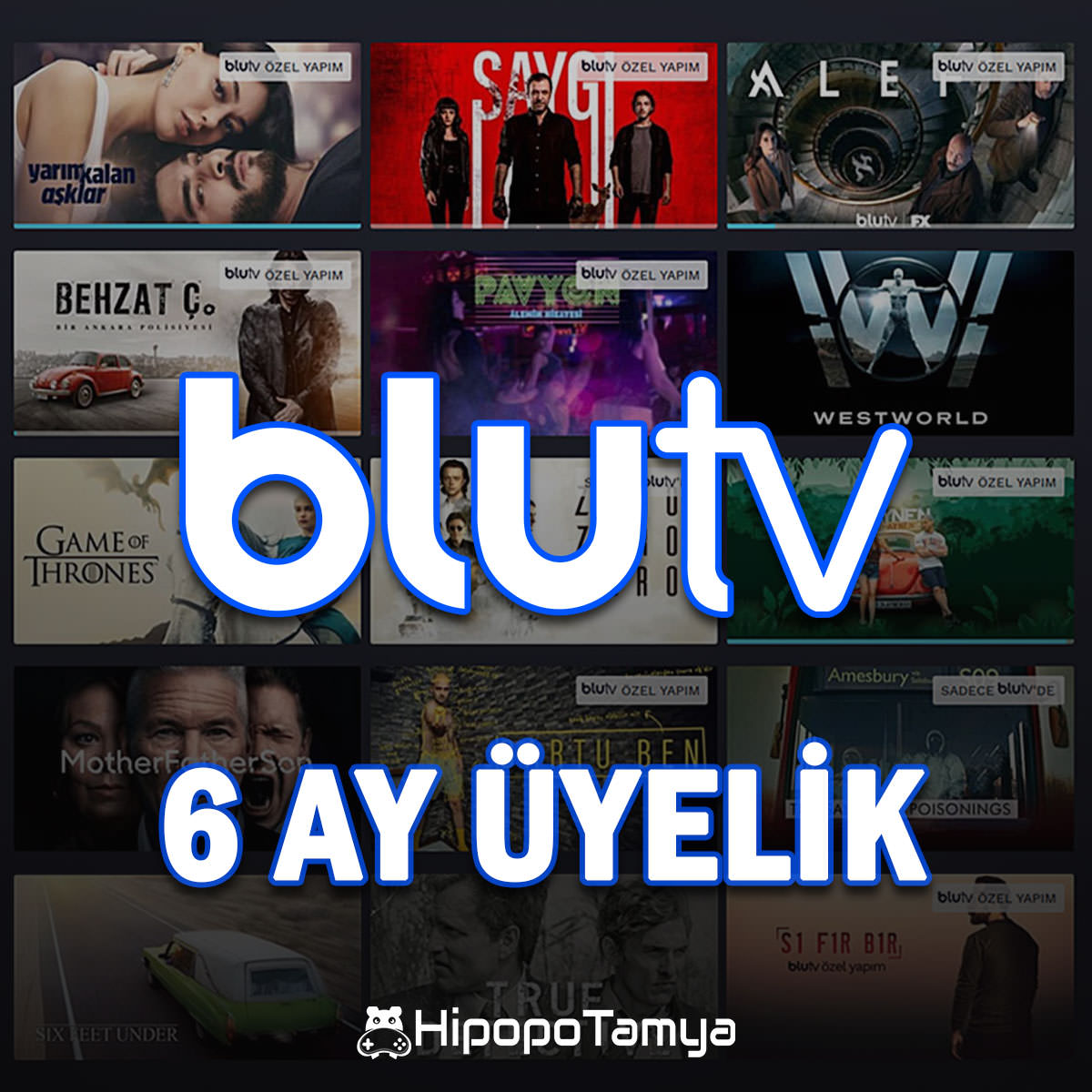 BluTV Üyelik 6 Ay