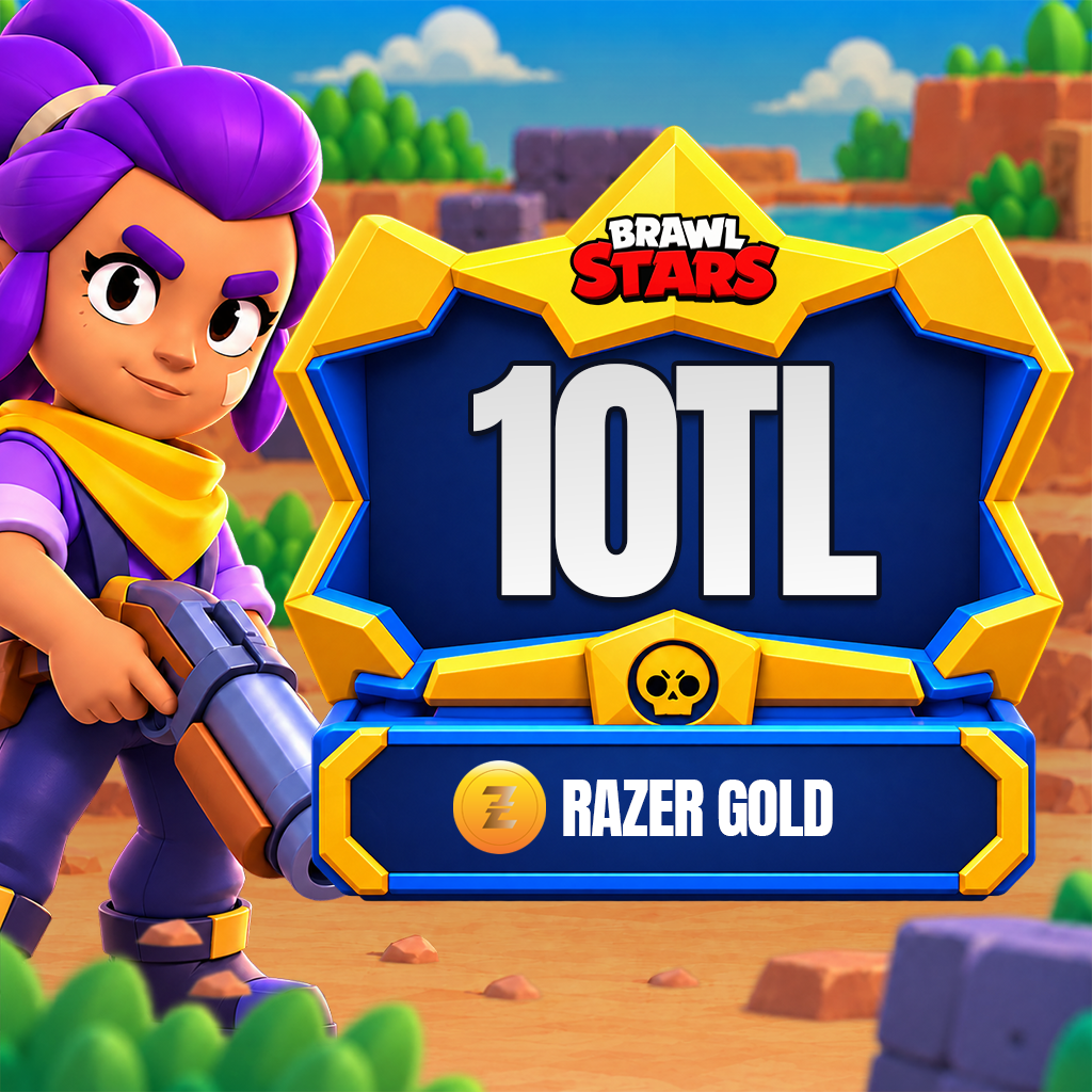 Brawl Stars Elmas 10 TL Razer Gold